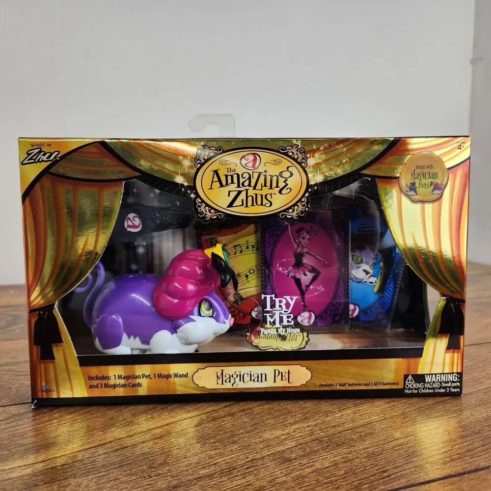 The Amazing Zhus Madame Zhu Interactive Magician Pets - New Toy